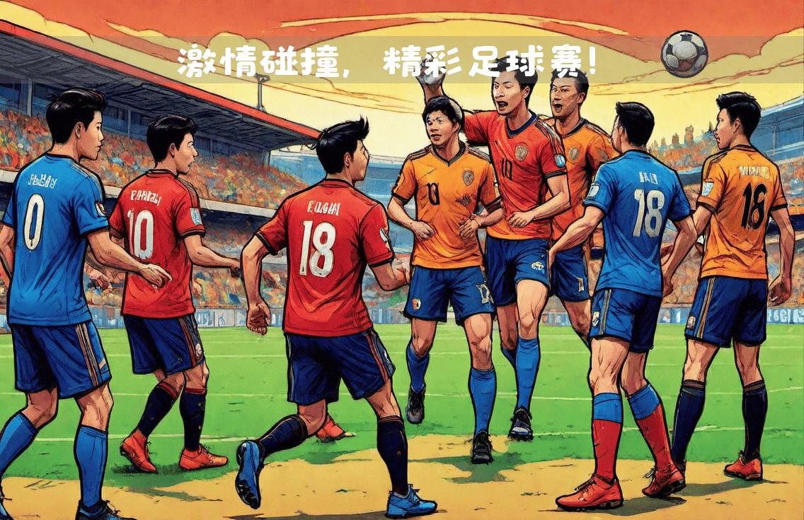 足球比赛中球员的默契配合打动观众
