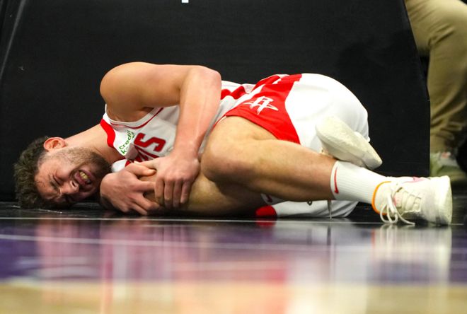 汤普森膝盖扭伤，明天将接受检查的简单介绍