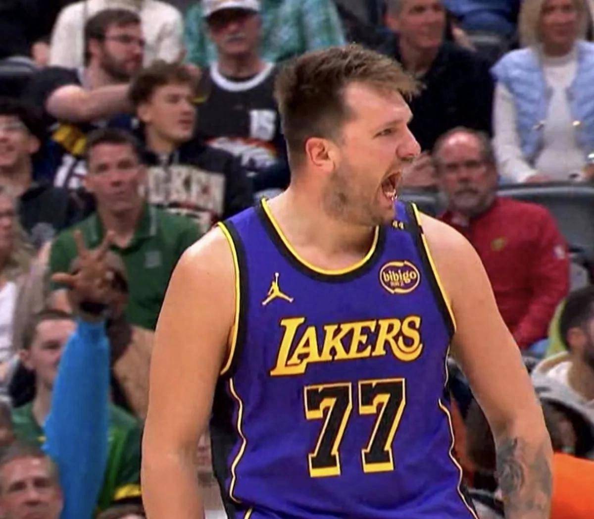 东契奇在欧冠中碾压詹姆斯，球迷沸腾